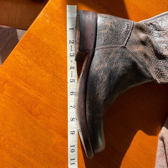 NWT BedStu tall boots Black Lux color (appears dark brown to me) Size 6 - Picture 9 of 9